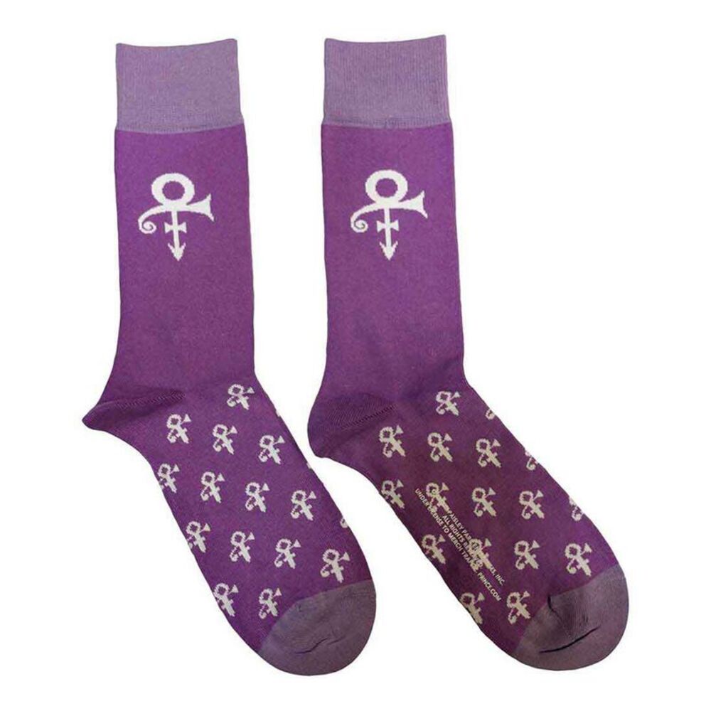 Prince Unisex Adult Symbol Ankle Socks / Purple